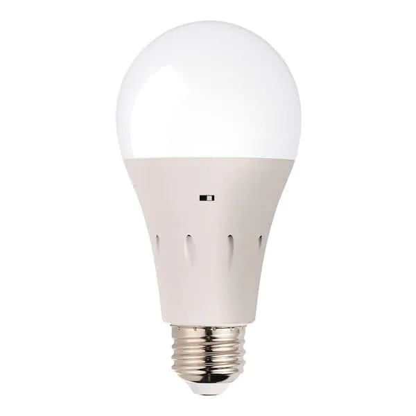 60-Watt A15 Soft White LED Light Bulb with Backup Battery
