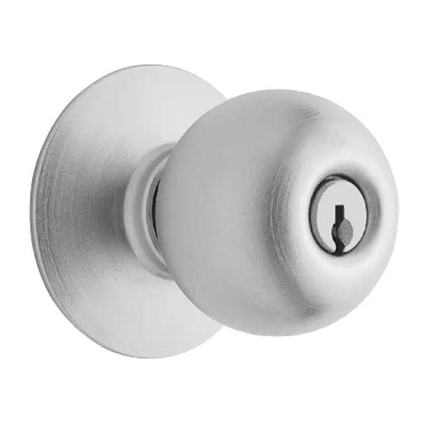 Orbit Satin Chrome Light Commercial Storeroom Door Knob