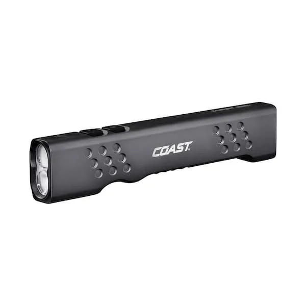 Slayer Max 1000 Lumens Lithium Rechargeable LED Professional Handheld Flashlight with Built-In Battery