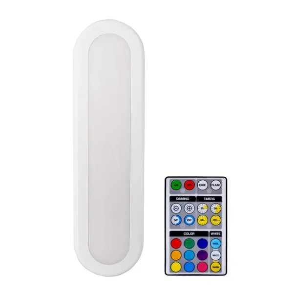 Color-Changing Adjustable White Light Bar
