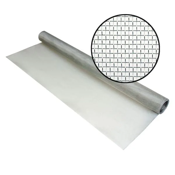 36 in. x 25 ft. Brite Aluminum Screen Roll