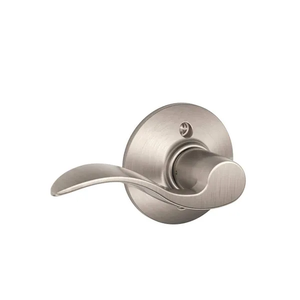 Accent Satin Nickel Left Handed Dummy Door handle