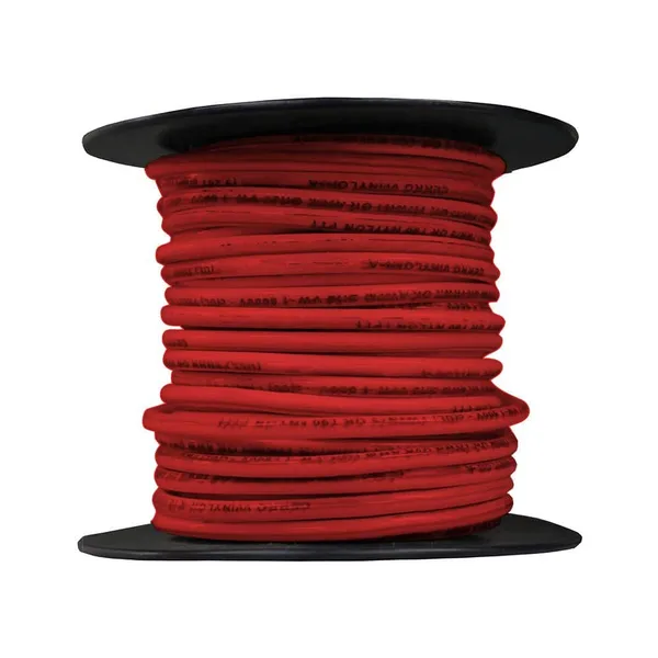 100 ft. 14 Gauge Red Stranded Copper THHN Wire
