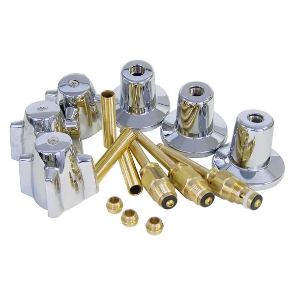 3-Handle Shower Valve Rebuild Kit for Central Brass Tub/Shower Faucets Replaces K-3-CT and K-3-DT