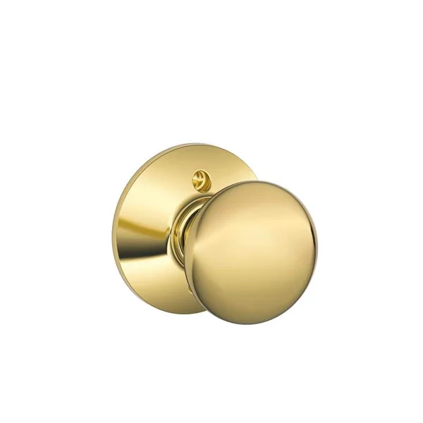 Plymouth Bright Brass Dummy Door Knob