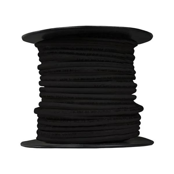 100 ft. 14 Gauge Black Solid Copper THHN Wire