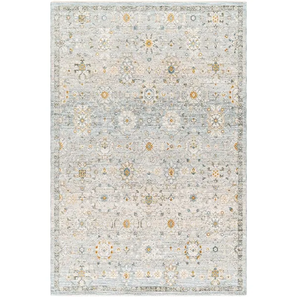 Rosamond Gray/Blue 7.83 ft. x 10.25 ft. Area Rug