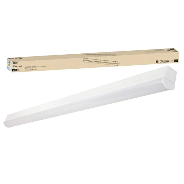 4 ft LED Garage Workshop Ceiling Strip Light Fixture Shop Light Hardwire 3600 Lumens 4000K Bright White