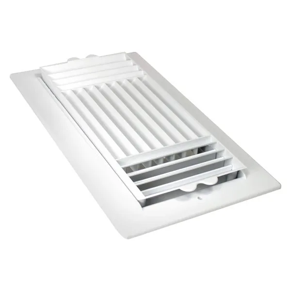 12 in. x 6 in. Plastic Ceiling/Sidewall Register 3-Way