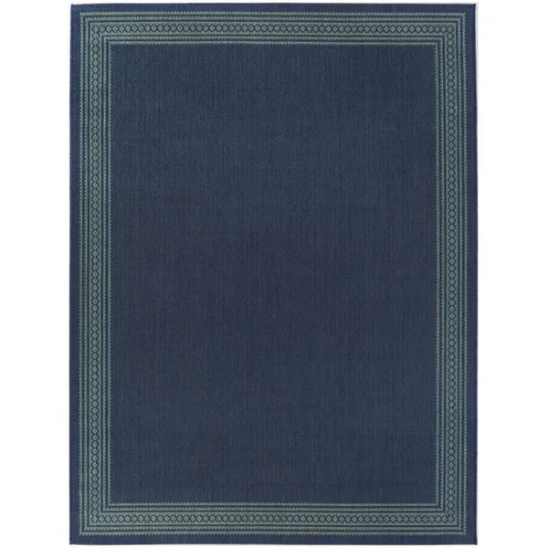 Aqua/Blue 2 x Doormat 2 ft. x 3 ft. Area Rug