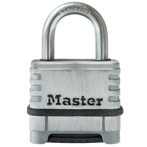 Stainless Steel Outdoor Combination Lock, Resettable