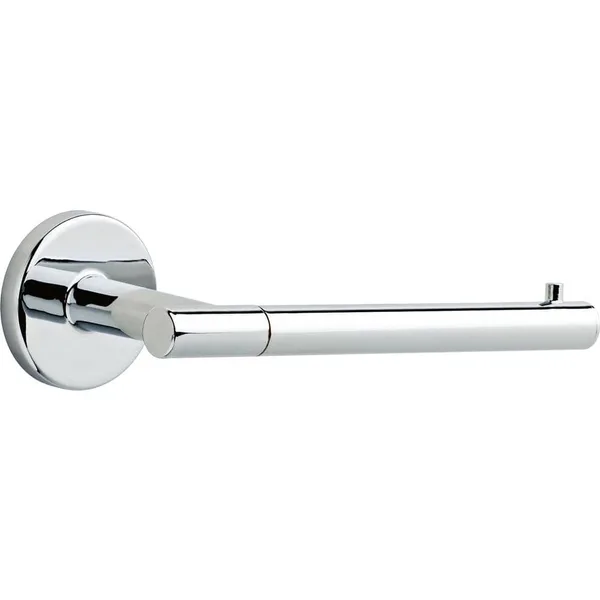 Lyndall Wall Mount Single Post Toilet Paper Holder Bath Hardware Accessory in Polished Chrome