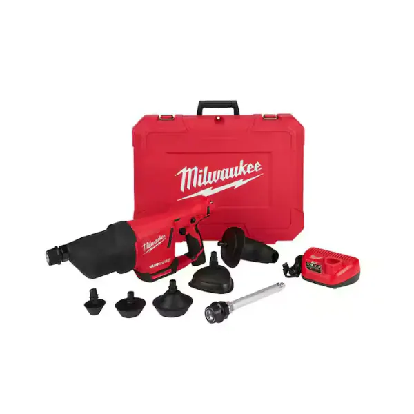 Milwaukee M12 Airsnake Drain Cleaning Air Gun Kit from a past member alert
